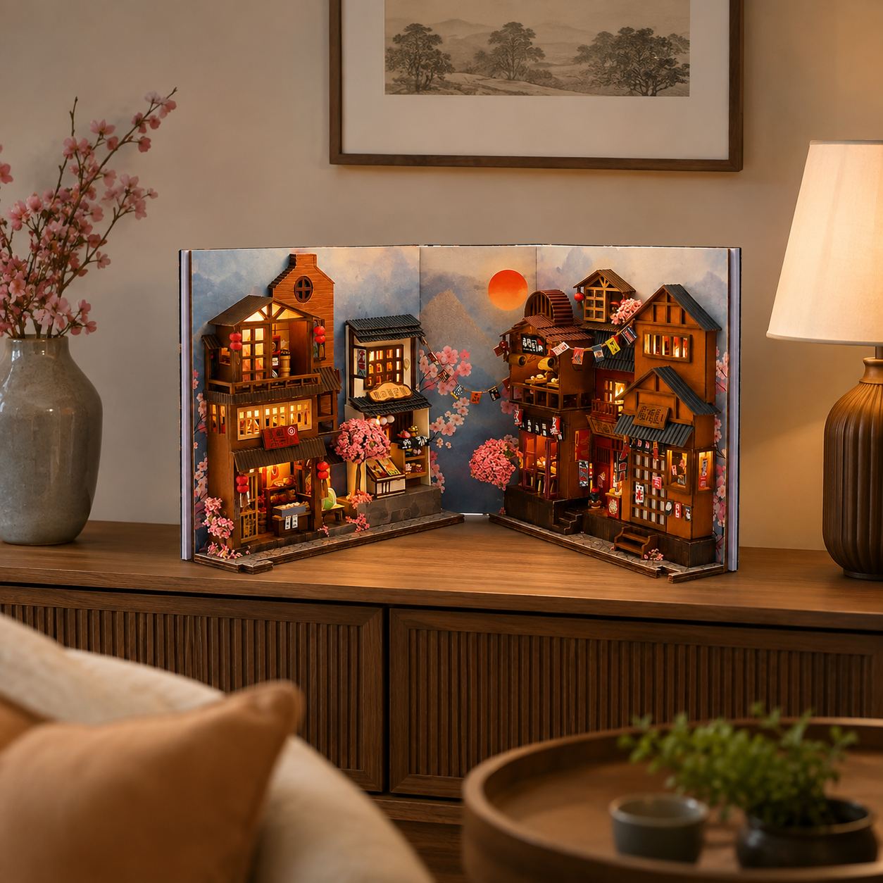 Wooden Book Nook Kit