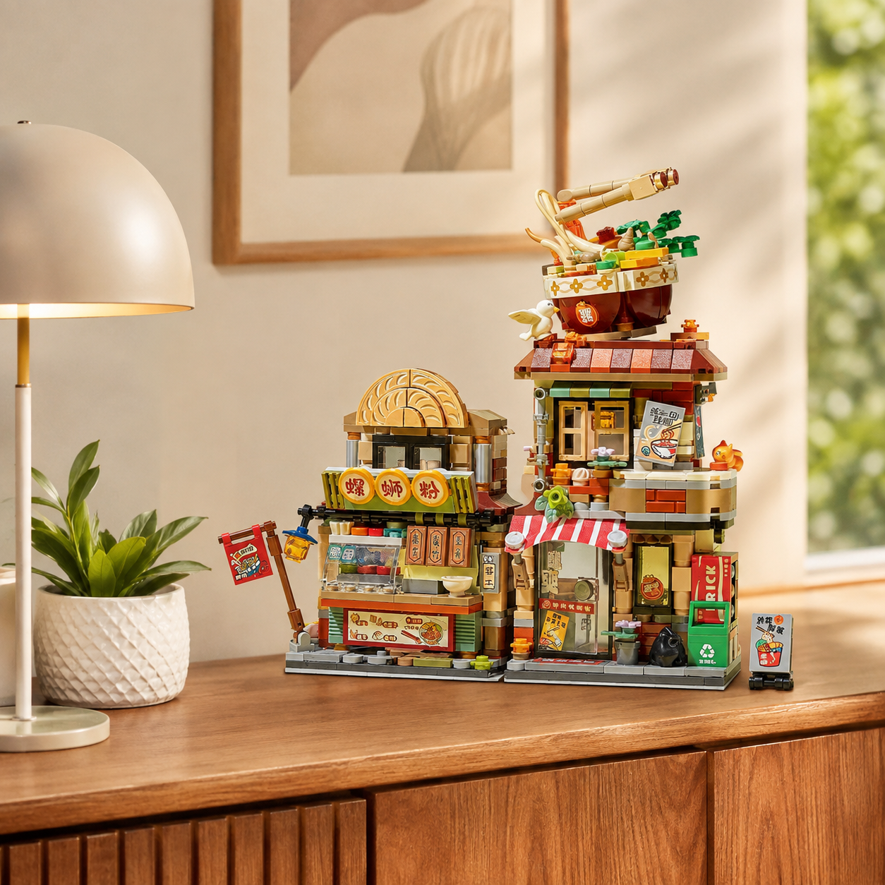 Coffee Shop Brick Set