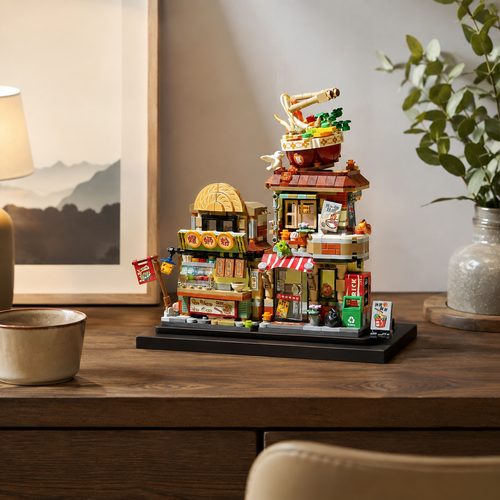 Coffee Shop Brick Set