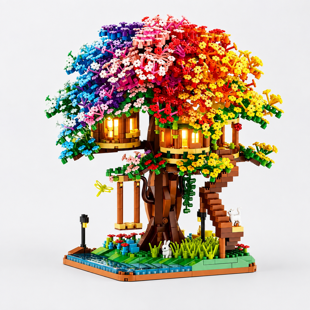 Rainbow Blossom Treehouse