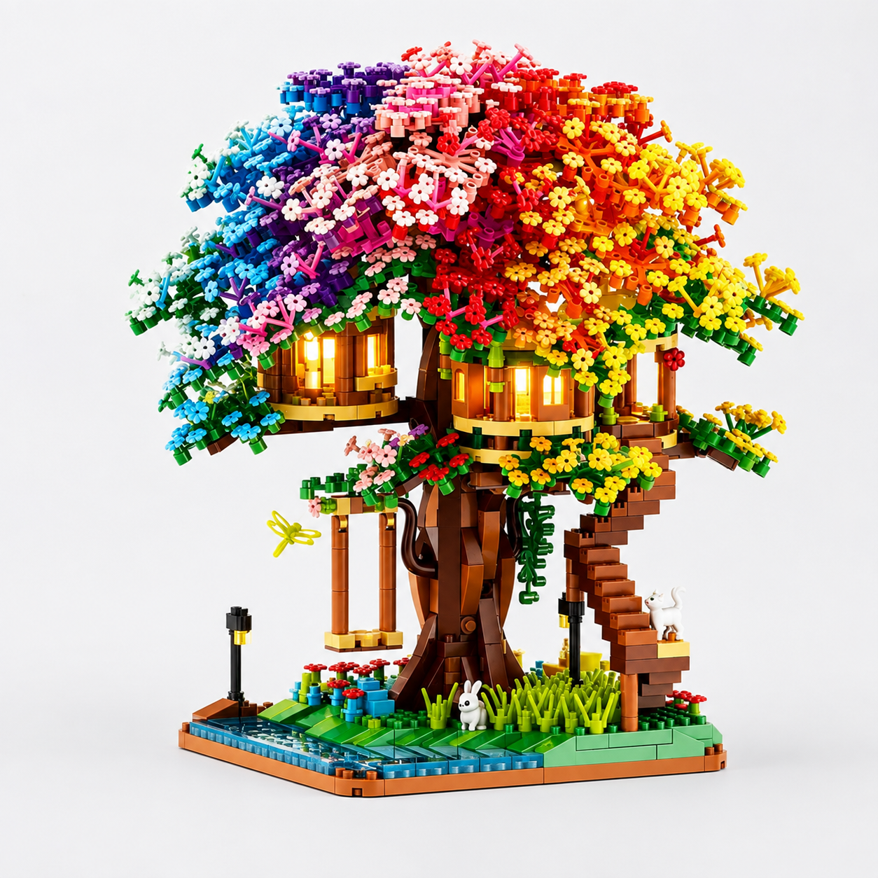 Rainbow Blossom Treehouse