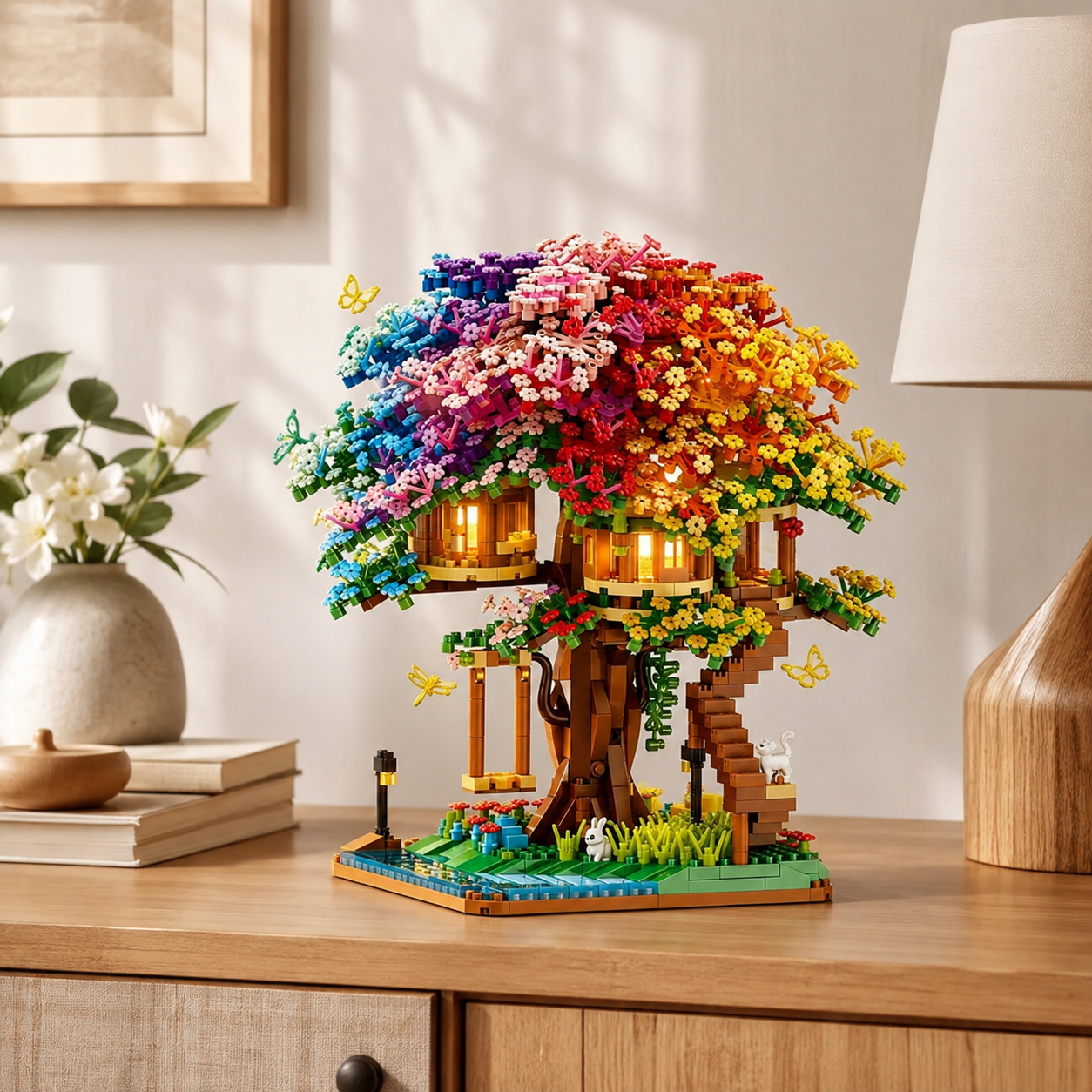 Rainbow Blossom Treehouse
