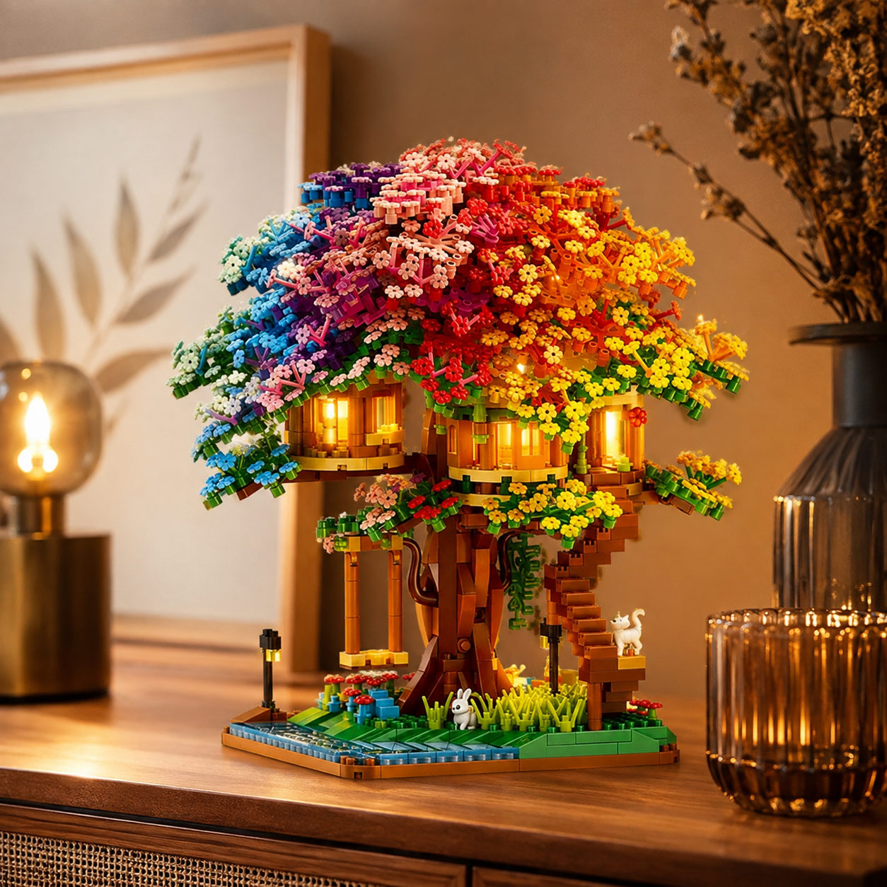 Rainbow Blossom Treehouse