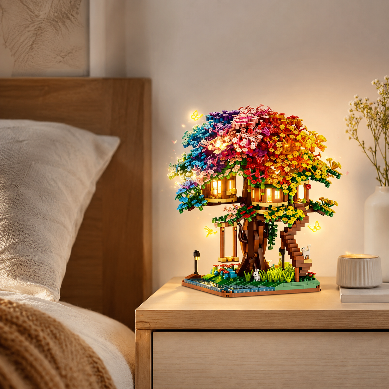 Rainbow Blossom Treehouse