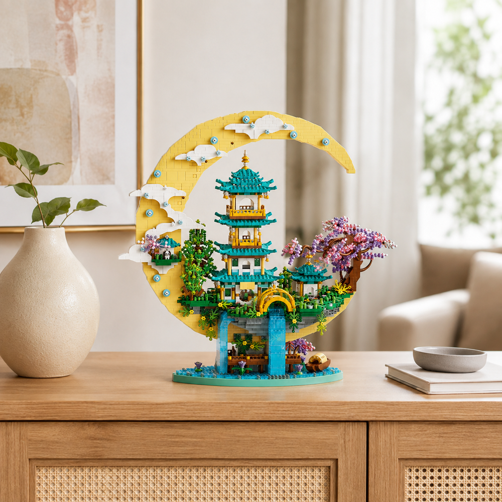 Moonlit Pagoda Sanctuary