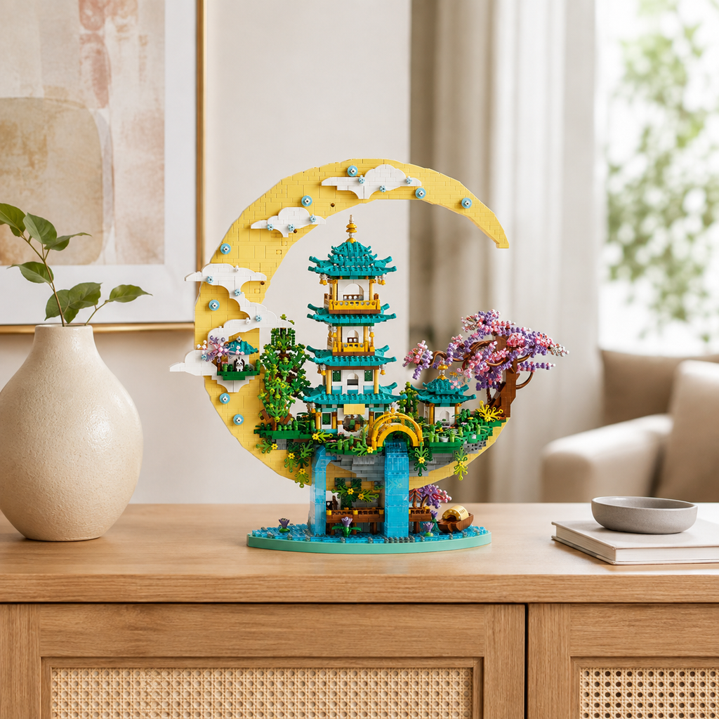 Moonlit Pagoda Sanctuary