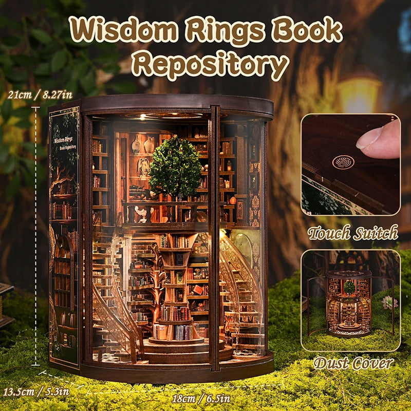 The Enchanted Library Tower