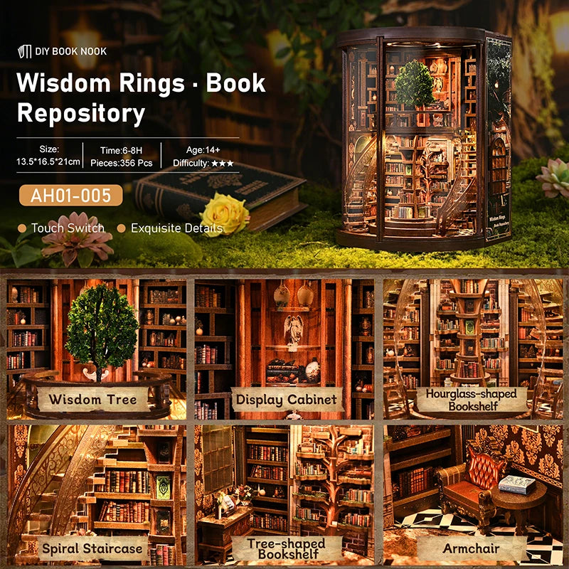 The Enchanted Library Tower