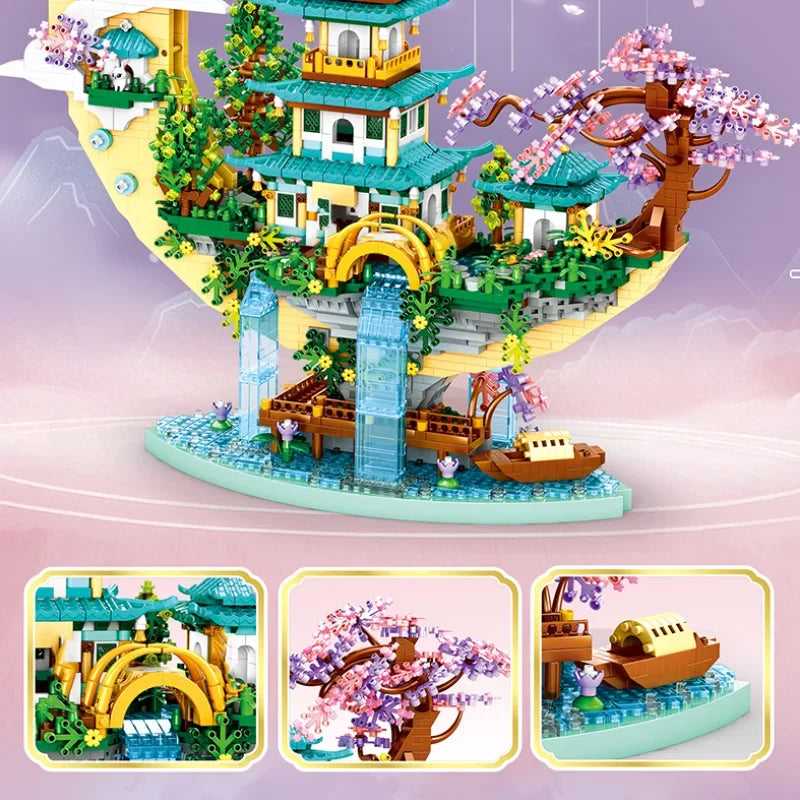 Moonlit Pagoda Sanctuary