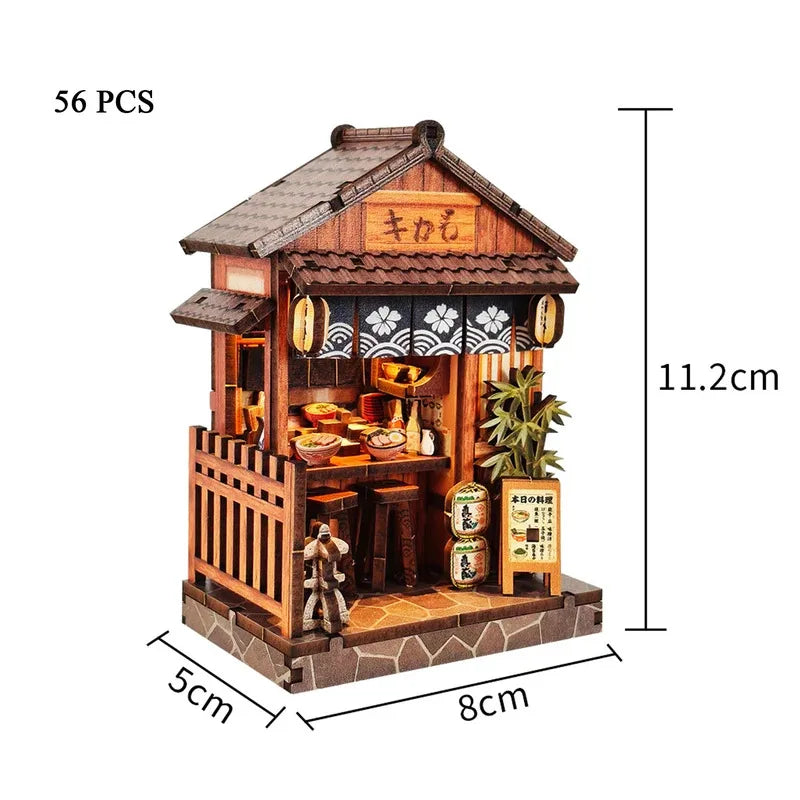 Japanese Tavern Dollhouse Kit