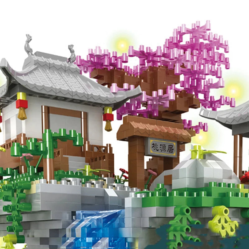 Peach Blossom Pool Brick Set