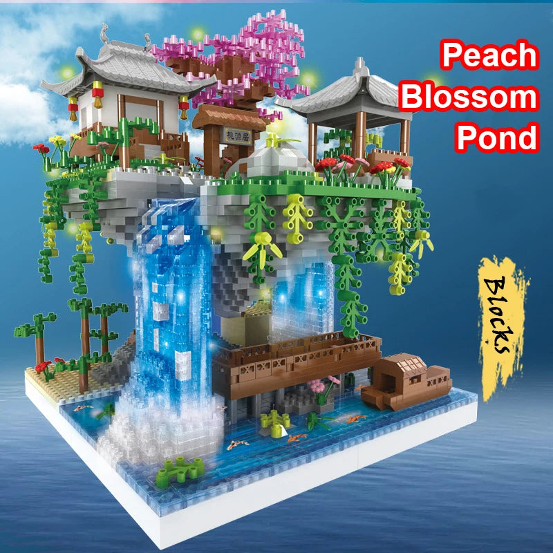 Peach Blossom Pool Brick Set