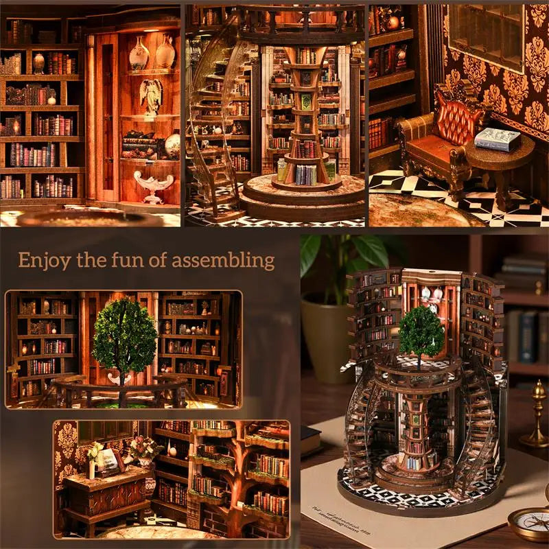 The Enchanted Library Tower
