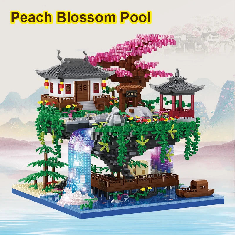 Peach Blossom Pool Brick Set