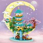 Moonlit Pagoda Sanctuary